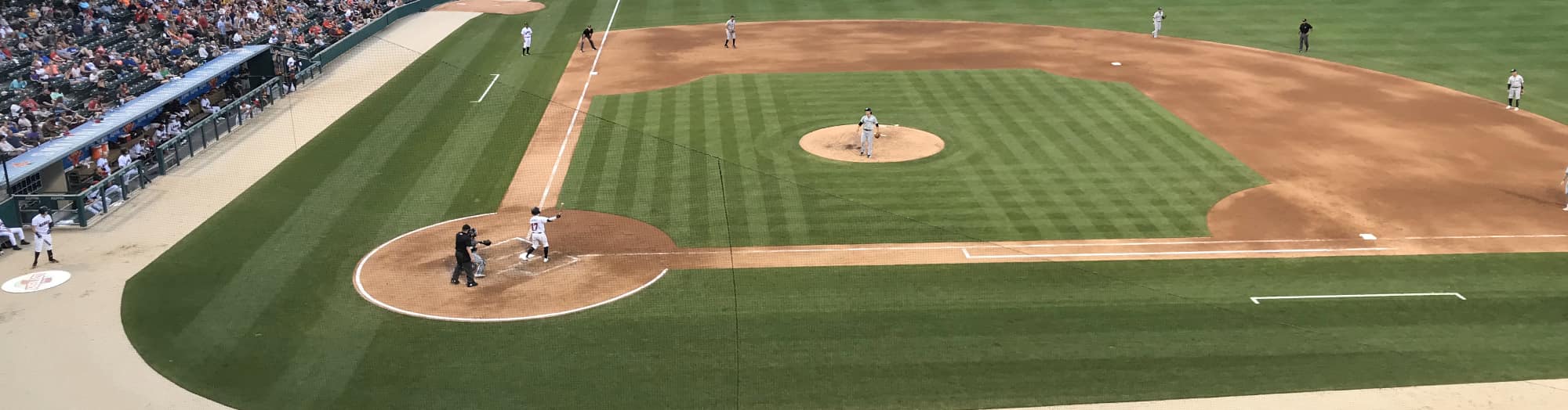green baseball field Palm Springs
